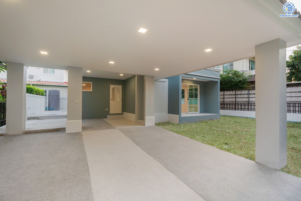 บ้านมือสองตกแต่งใหม่ ม.ชลลดา วัดลาดปลาดุก คุณภาพระดับ L&H บนเนื้อที่ 63.5 ตร.ว. ฟังก์ชัน 3 ห้องนอน 2 ห้องน้ำ 3 ที่จอดรถ บนทำเลศักยภาพ เพียง 15 นาทีถึง เซ็นทรัลเวสท์เกต ใกล้รถไฟฟ้าสายสีม่วง "สถานีคลองบางไผ่"